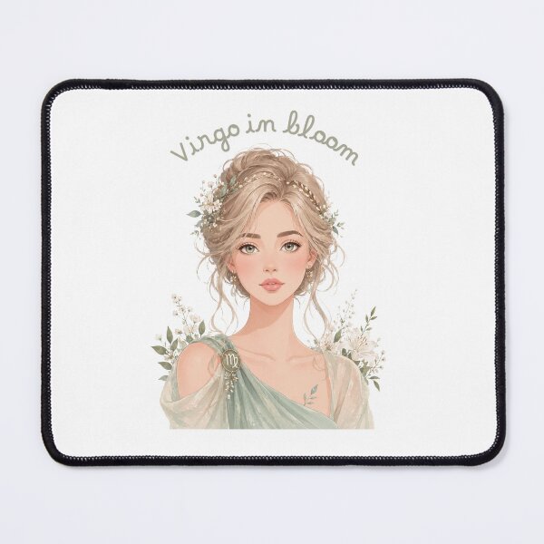 Item preview, Virgo In Bloom Astrological Narure Girl Zodiac Sign designed and sold by Marcelina28.