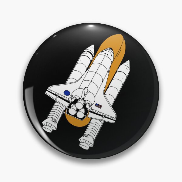 Item preview, NASA Inspired Space Shuttle - Detailed, Original Colors designed and sold by theworldofem.