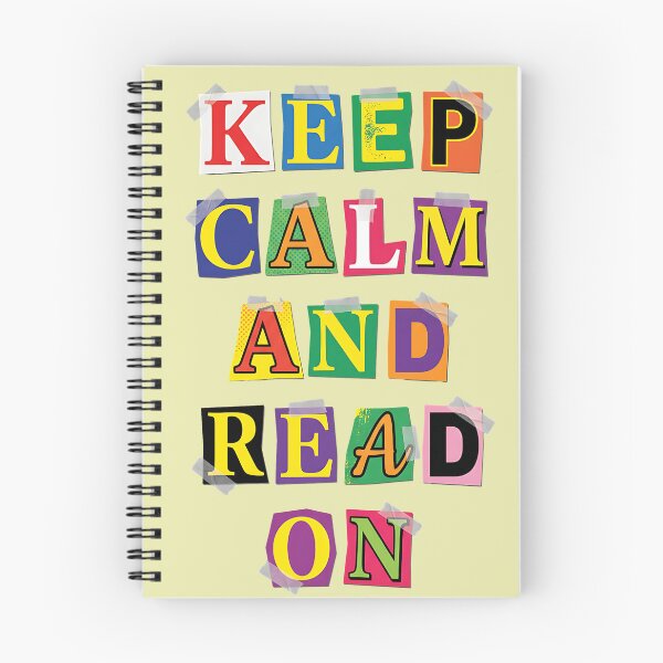 Item preview, Keep Calm And Read On Bookworm Reader Design designed and sold by d247.