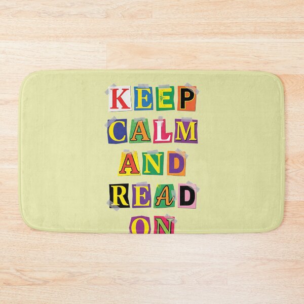 Item preview, Keep Calm And Read On Bookworm Reader Design designed and sold by d247.
