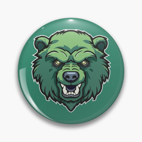 Item preview, Angry Zombie Bear – Fierce Undead Horror Beast Design designed and sold by MerlinWear.