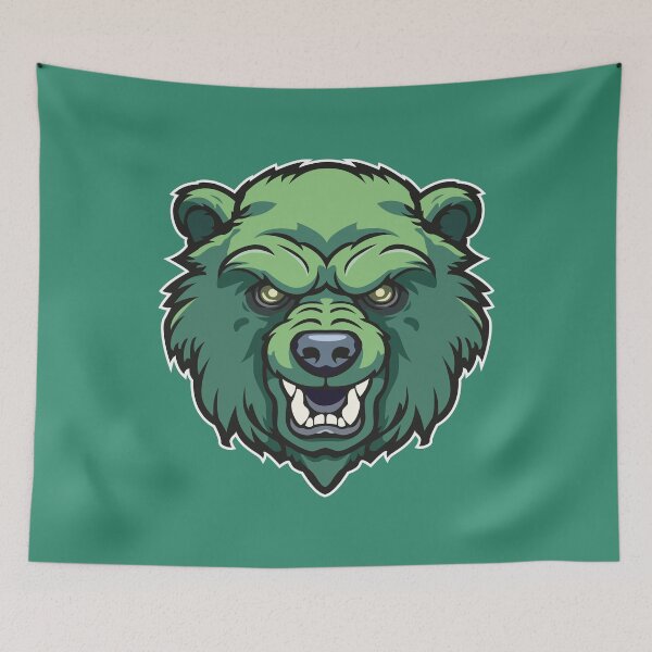 Item preview, Angry Zombie Bear – Fierce Undead Horror Beast Design designed and sold by MerlinWear.