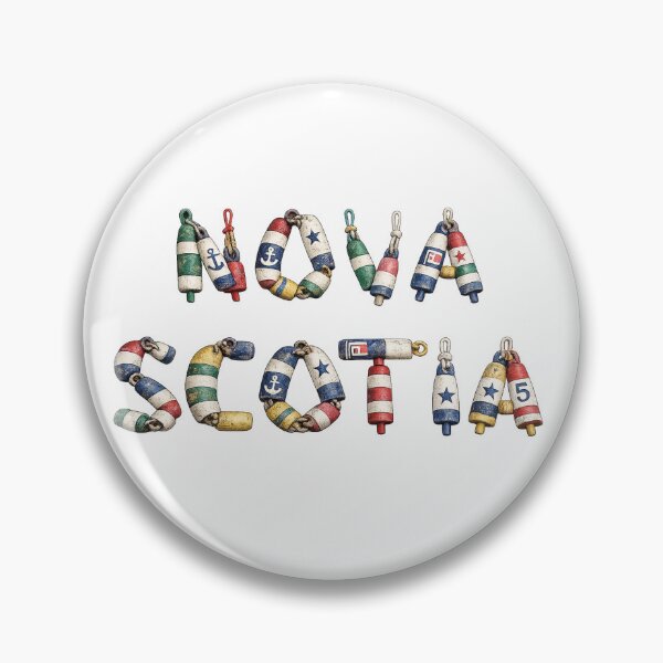 Item preview, Nova Scotia Buoys designed and sold by TheFundyMist.