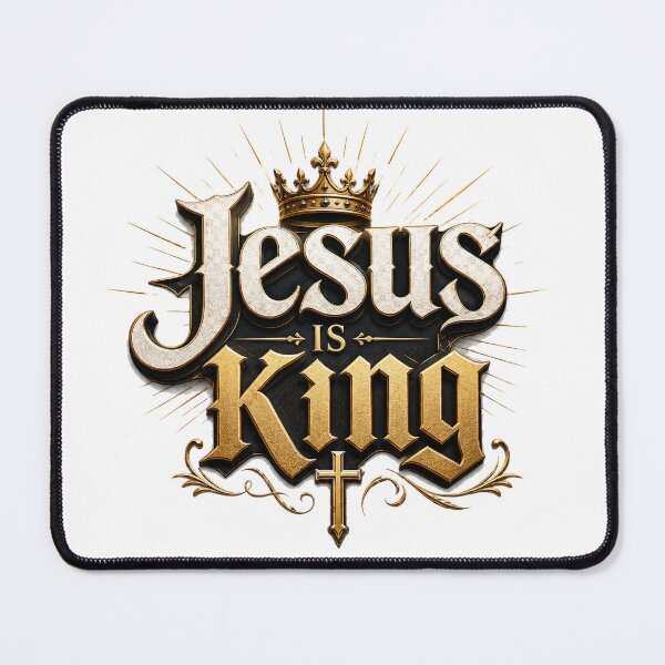 Item preview, Jesus Is King Christian Faith Design designed and sold by NaphDesigns.