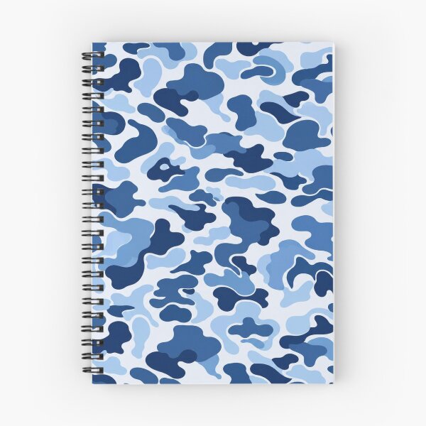 Item preview, Blue and White Arctic Camouflage Pattern designed and sold by ColorFindsEs.