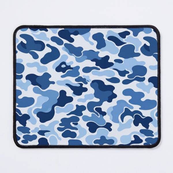 Item preview, Blue and White Arctic Camouflage Pattern designed and sold by ColorFindsEs.