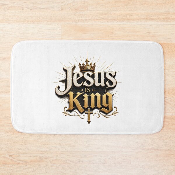 Item preview, Jesus Is King Christian Faith Design designed and sold by NaphDesigns.