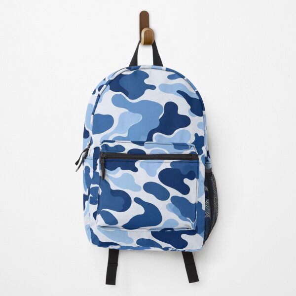 Item preview, Blue and White Arctic Camouflage Pattern designed and sold by ColorFindsEs.
