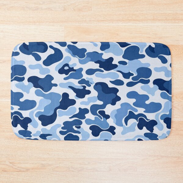 Item preview, Blue and White Arctic Camouflage Pattern designed and sold by ColorFindsEs.