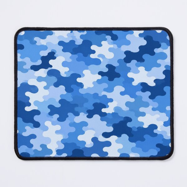 Item preview, Blue Urban Camouflage Pattern designed and sold by ColorFindsEs.