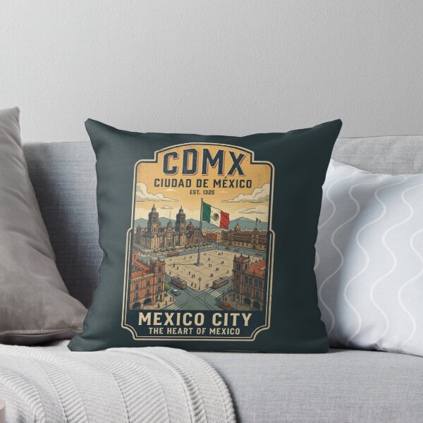 Item preview, CDMX Mexico City Vintage Travel Poster | Ciudad de México Retro Landmark Design designed and sold by Travel Souvenirs 30.