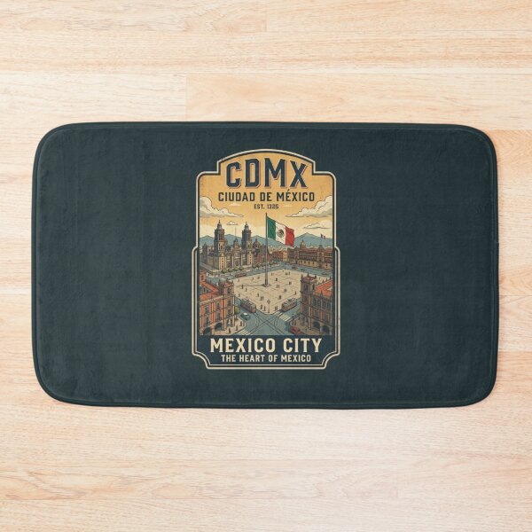 Item preview, CDMX Mexico City Vintage Travel Poster | Ciudad de México Retro Landmark Design designed and sold by Travel Souvenirs 30.