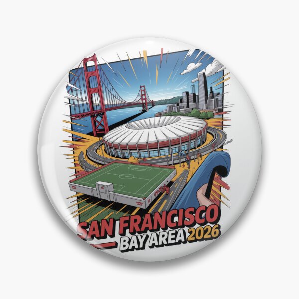 Item preview, San Francisco Bay Area Golden Gate Stadium T-Shirt V24 designed and sold by DarylWelsh2024.