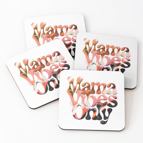 Item preview, Mama Vibes Only | Retro Groovy Mom Quote | Trendy motherhood design | Cool Mom Aesthetic | Funky Typography Art designed and sold by Fernhaven.