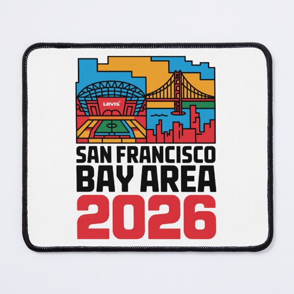 Item preview, San Francisco Bay Area Golden Gate Stadium T-Shirt V25 designed and sold by DarylWelsh2024.