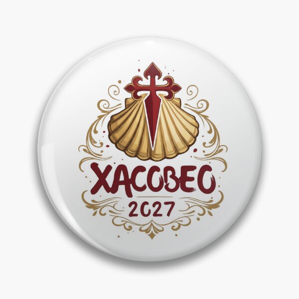Item preview, Xacobeo 2027 Camino de Santiago Holy Year designed and sold by bcpilgrim.