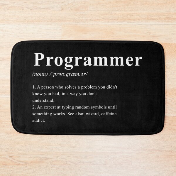 Item preview, Programmer - Funny IT & Coding Gift designed and sold by youngVl.