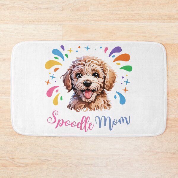Item preview, Spoodle Mom Color Splash Dog Lover Design – Cute Spoodle Puppy Mother Gift designed and sold by ArcticFoxStudio.