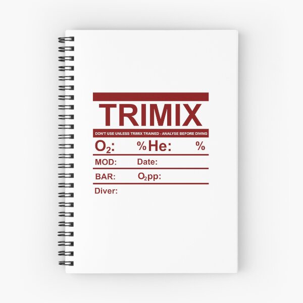 Item preview, Trimix Scuba Tank Sticker designed and sold by veryarticulated.