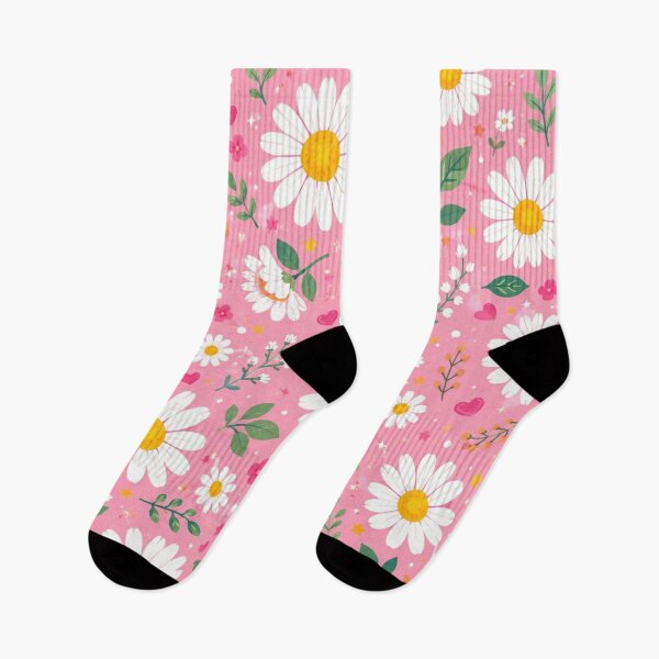 Item preview, Vibrant Pink Daisy Seamless Pattern designed and sold by ColorFindsEs.
