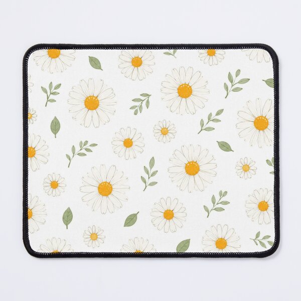 Item preview, Classic White Daisy Seamless Pattern designed and sold by ColorFindsEs.