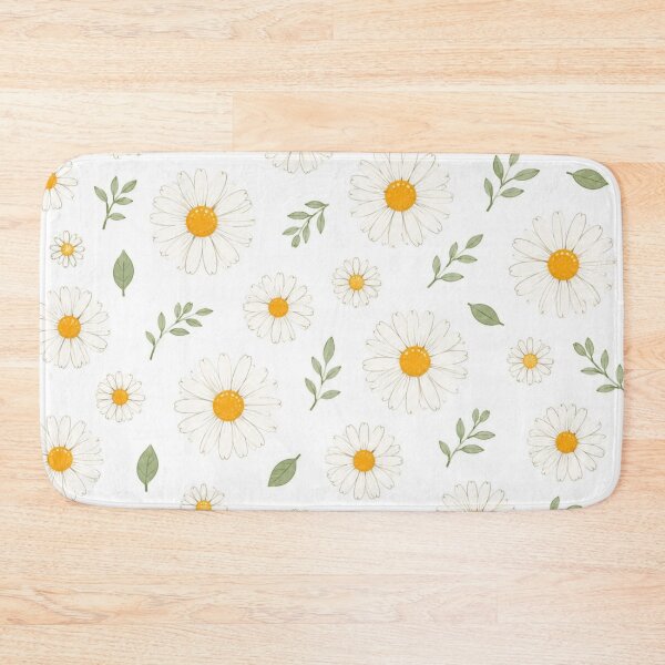 Item preview, Classic White Daisy Seamless Pattern designed and sold by ColorFindsEs.