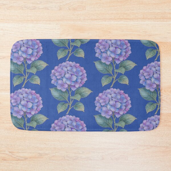 Item preview, Korean Hydrangea Botanical Watercolor Gold Line Art designed and sold by lita-lilith.