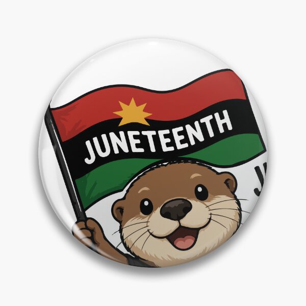 Item preview, Cute Otter Juneteenth National Independence Day designed and sold by Rexusstain.