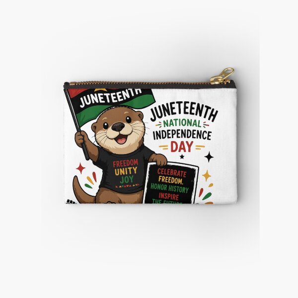 Item preview, Cute Otter Juneteenth National Independence Day designed and sold by Rexusstain.