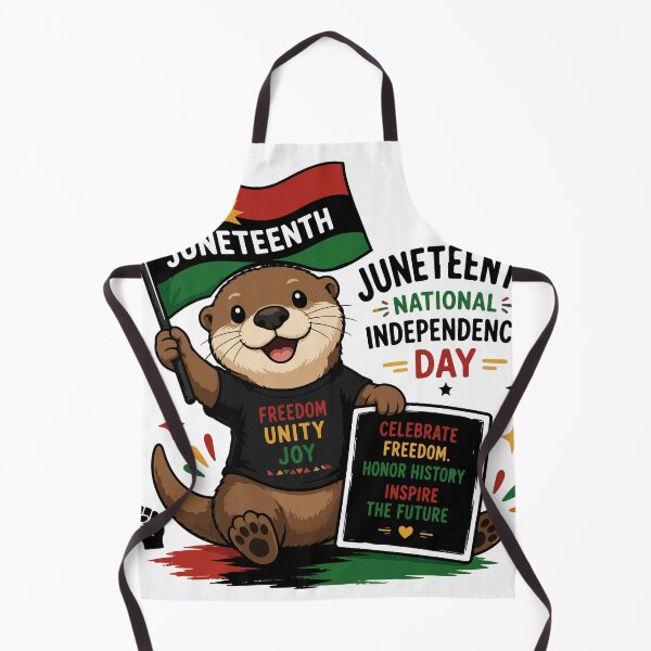Item preview, Cute Otter Juneteenth National Independence Day designed and sold by Rexusstain.