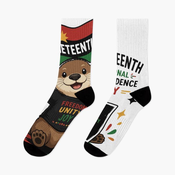 Item preview, Cute Otter Juneteenth National Independence Day designed and sold by Rexusstain.