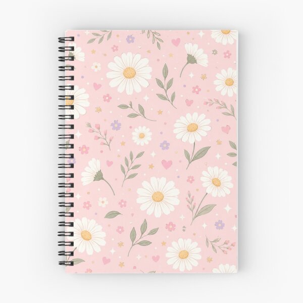 Item preview, Delicate Daisy Pastel Pink Seamless Pattern designed and sold by ColorFindsEs.