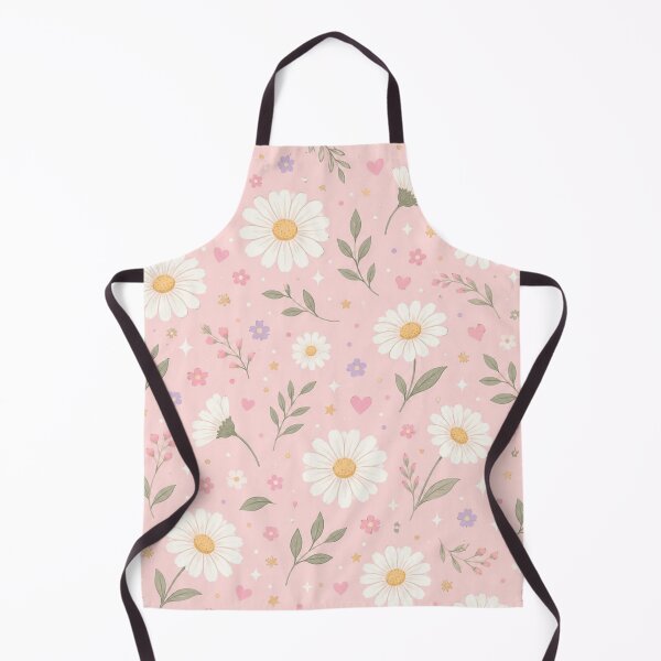 Item preview, Delicate Daisy Pastel Pink Seamless Pattern designed and sold by ColorFindsEs.