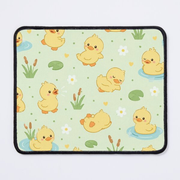 Item preview, Cute Kawaii Duck Seamless Pattern designed and sold by ColorFindsEs.