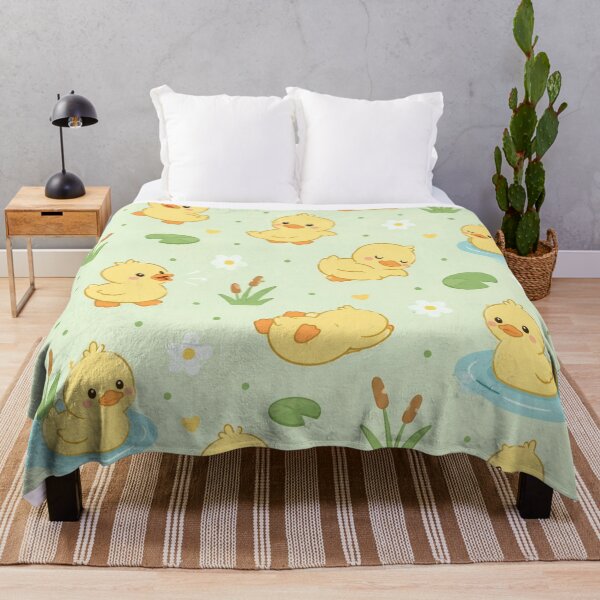 Item preview, Cute Kawaii Duck Seamless Pattern designed and sold by ColorFindsEs.