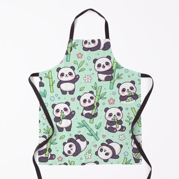 Item preview, Cute Kawaii Panda Pattern designed and sold by ColorFindsEs.