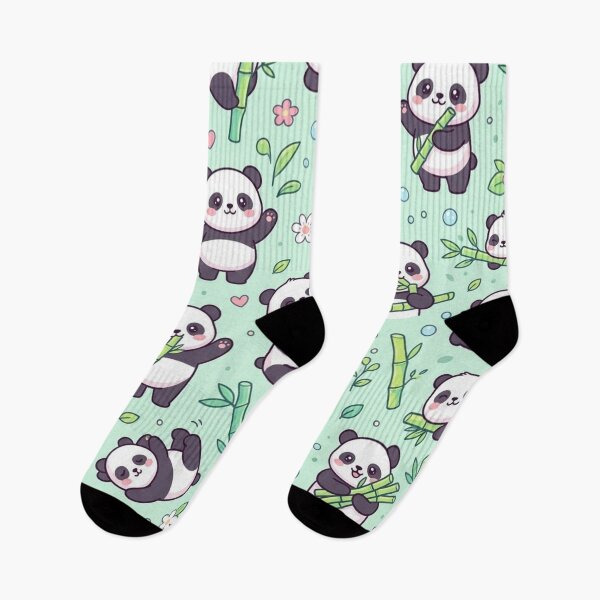 Item preview, Cute Kawaii Panda Pattern designed and sold by ColorFindsEs.