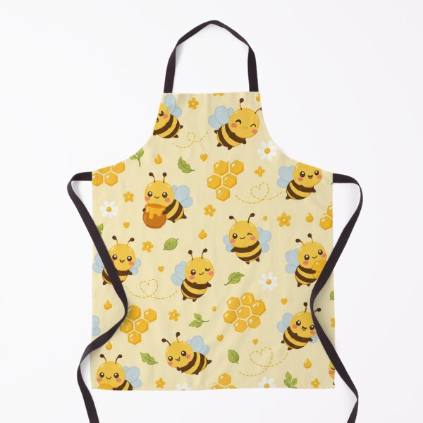 Item preview, Kawaii Bees Pattern designed and sold by ColorFindsEs.