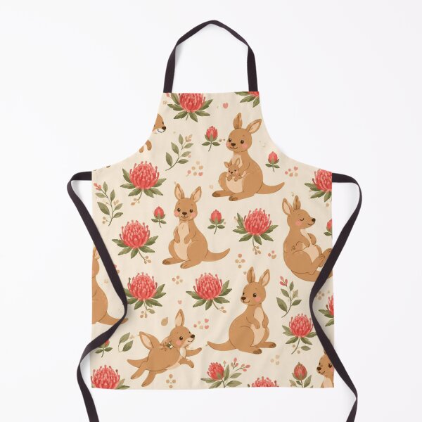 Item preview, Kawaii Kangaroo Pattern designed and sold by ColorFindsEs.