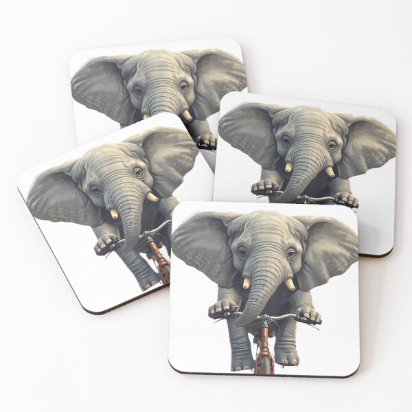 Item preview, Elephant on Bike designed and sold by Tajgon.