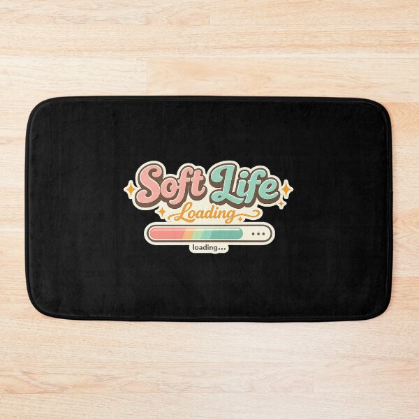 Item preview, Soft Life Loading Trendy Self Care Design designed and sold by NaphDesigns.