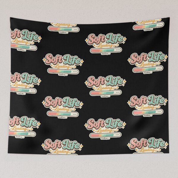 Item preview, Soft Life Loading Trendy Self Care Design designed and sold by NaphDesigns.