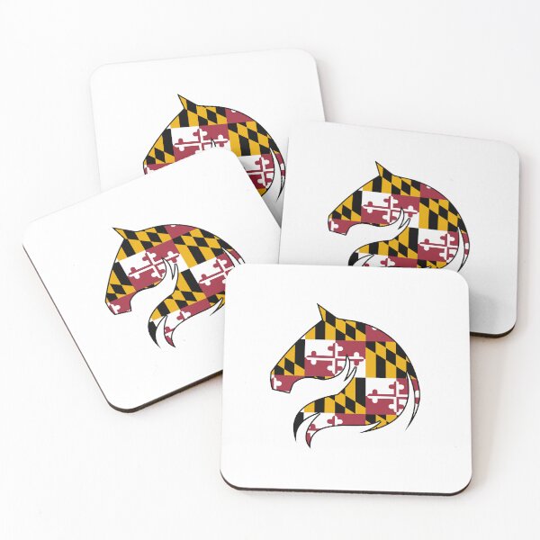 Item preview, Maryland Flag Horse Head designed and sold by TracyandAvaCreatons.