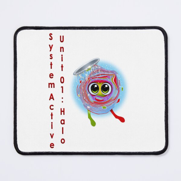 Item preview, Unit 01: Halo – System Active | Futuristic Cosmic Character designed and sold by Herzbaumatelier.