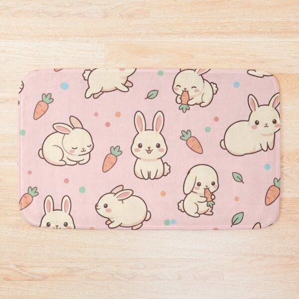 Item preview, Cute Kawaii Rabbit Pattern designed and sold by ColorFindsEs.