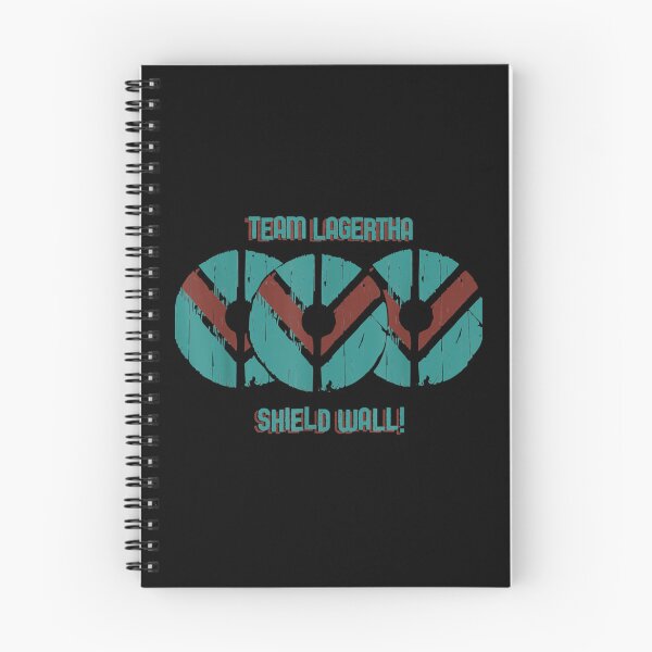 Artikelvorschau, Lagertha Schildmauer Wikinger Poster Design Heute Grafik entworfen und verkauft von LeonoSteh.