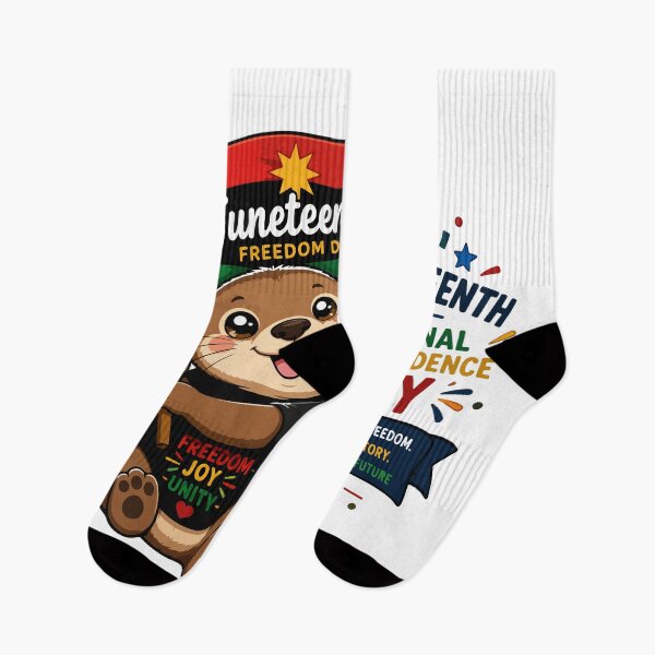 Item preview, Cute Otter Juneteenth Freedom Day Celebration designed and sold by Rexusstain.