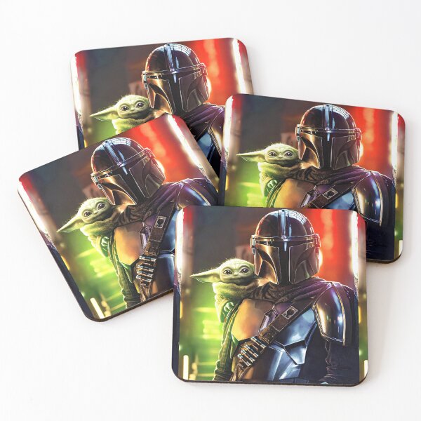 Item preview, Mando and Grogu designed and sold by helman-art.