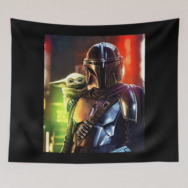 Item preview, Mando and Grogu designed and sold by helman-art.