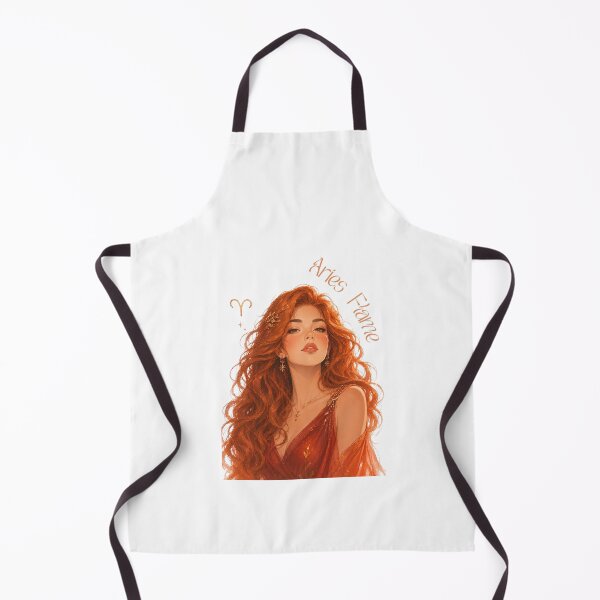 Item preview, Aries Flame Zodiac Sign Astrological Fiery Aesthetic Girl designed and sold by Marcelina28.